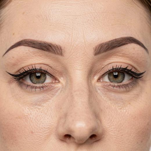 Healed eyeliner example