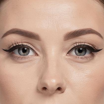 Healed eyeliner example